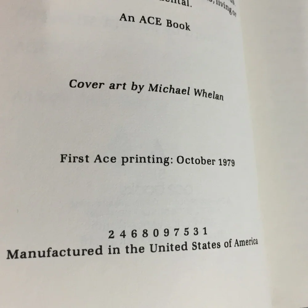 A Stone in Heaven‎ Poul Anderson Ace Science Fiction Paperbk 1979 Michael Whelan